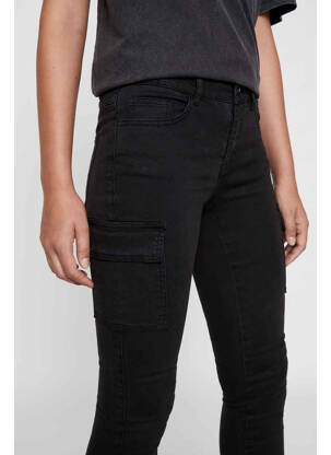 Pantalon cargo noir NOISY MAY femme