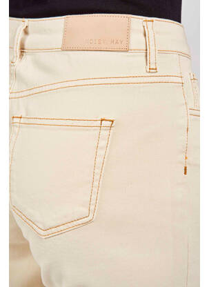 Jeans coupe droite beige NOISY MAY femme