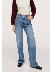 Jeans coupe large bleu MANGO pour femme seconde vue
