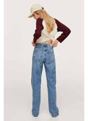 Jeans coupe large bleu MANGO pour femme seconde vue