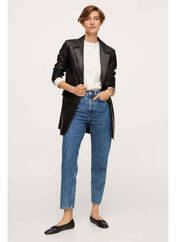 Jean coupe Mom bleu MANGO pour femme seconde vue