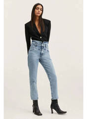Jean coupe Mom bleu MANGO pour femme seconde vue