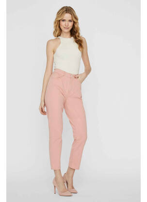 Jean coupe mom rose NOISY MAY femme