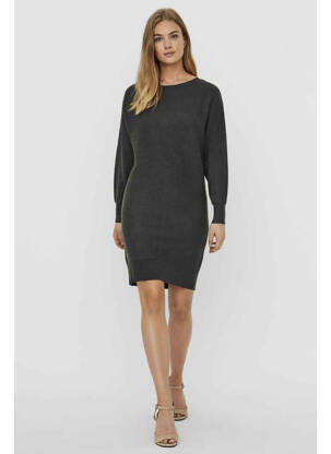 Robe courte gris NOISY MAY pour femme