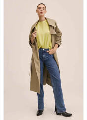 T-shirt jaune MANGO pour femme seconde vue