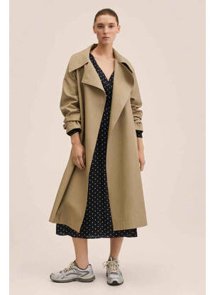 Robe longue noir MANGO femme