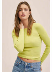 Pull jaune MANGO pour femme seconde vue