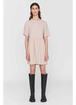 Robe courte beige NOISY MAY femme