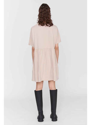 Robe courte beige NOISY MAY femme