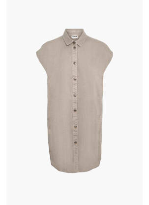 Robe courte gris NOISY MAY femme
