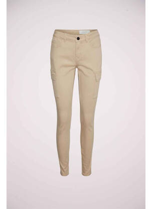 Pantalon cargo gris NOISY MAY pour femme