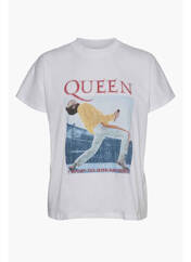 T-shirt blanc NOISY MAY pour femme seconde vue