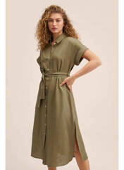Robe longue vert MANGO pour femme seconde vue