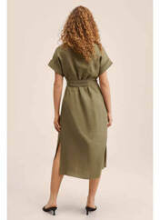Robe longue vert MANGO pour femme seconde vue