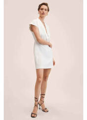 Robe longue blanc MANGO pour femme seconde vue