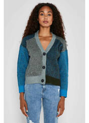 Gilet manches longues bleu NOISY MAY pour femme seconde vue