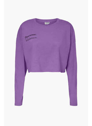 T-shirt violet NOISY MAY femme