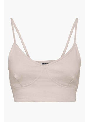 Top gris NOISY MAY femme