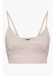 Top gris NOISY MAY pour femme seconde vue