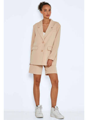 Blazer beige NOISY MAY femme