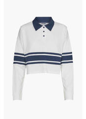 Polo blanc NOISY MAY pour femme seconde vue