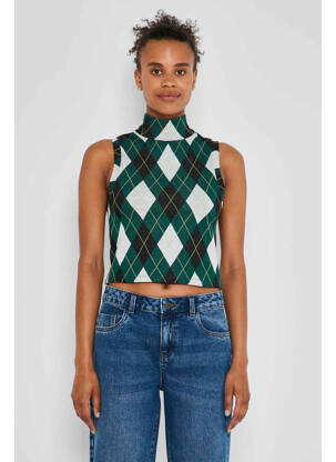 Top gris NOISY MAY femme