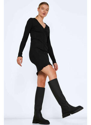 Robe courte noir NOISY MAY femme