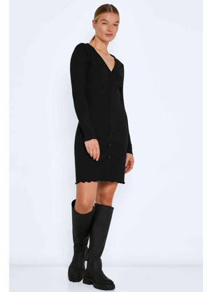 Robe courte noir NOISY MAY femme