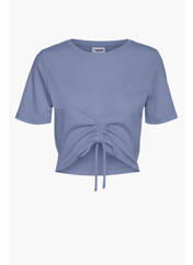T-shirt bleu NOISY MAY pour femme seconde vue