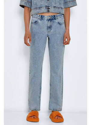 Jeans coupe droite bleu NOISY MAY femme