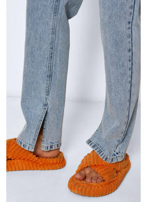 Jeans coupe droite bleu NOISY MAY femme