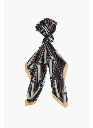 Foulard bleu MANGO femme