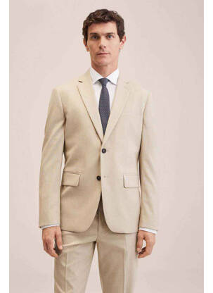 Blazer beige MANGO homme