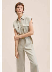 Combi-pantalon gris MANGO pour femme seconde vue