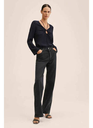 Chemisier noir MANGO femme