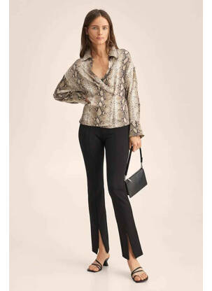 Chemisier beige MANGO femme