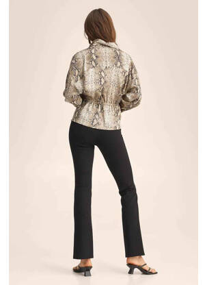 Chemisier beige MANGO femme