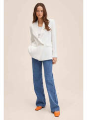 Blazer beige MANGO pour femme seconde vue