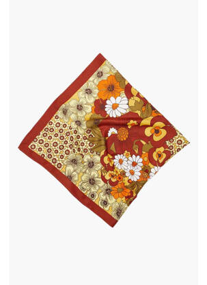 Foulard jaune MANGO pour femme