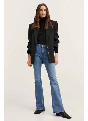 Jean coupe flare bleu MANGO femme