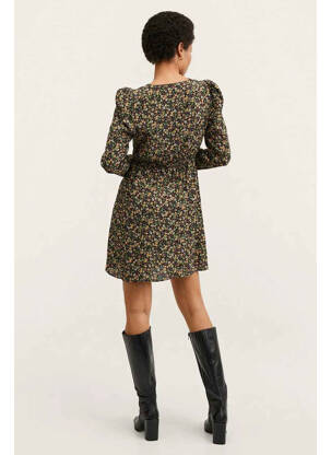Robe courte vert MANGO femme