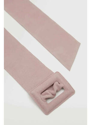 Ceinture rose MANGO femme