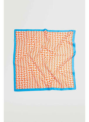 Foulard orange MANGO femme