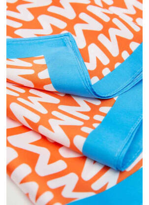 Foulard orange MANGO femme