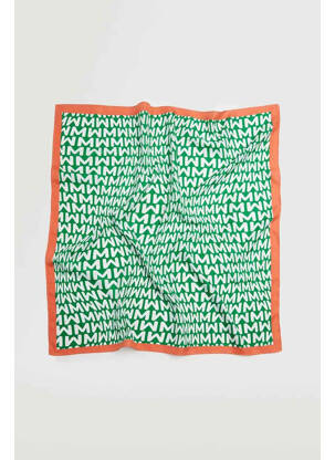 Foulard vert MANGO pour femme
