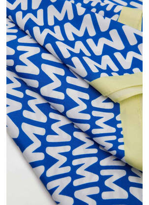 Foulard bleu MANGO femme