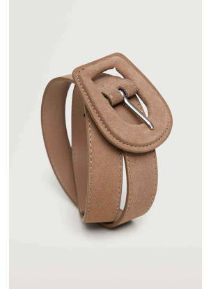 Ceinture beige MANGO femme
