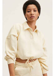 Sweat-shirt beige MANGO pour femme seconde vue