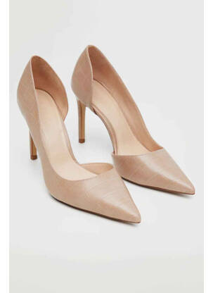 Escarpins beige MANGO femme