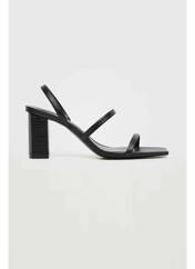 Sandales/Nu pieds noir MANGO femme seconde vue